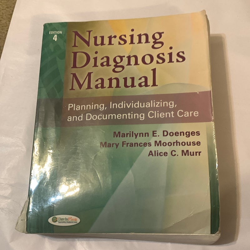 Nursing Diagnosis Manual