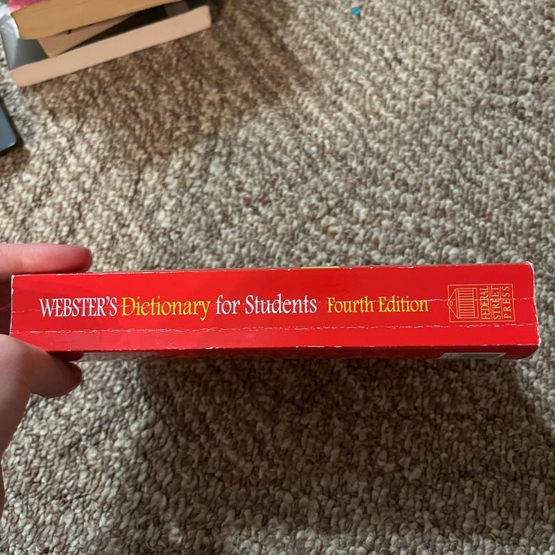 Webster's Dictionary for Students, Fourth Edition