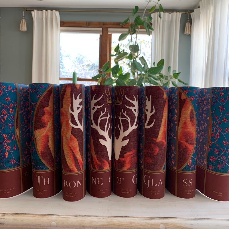 Throne of Glass Dustjackets