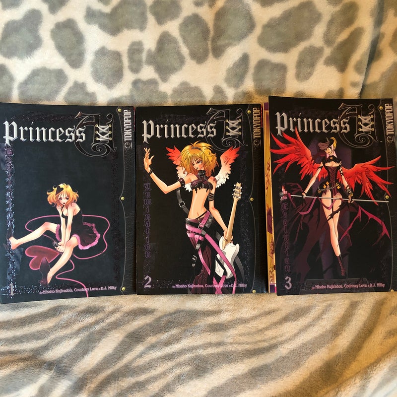 Princess Ai English Edition Volumes 1-3 