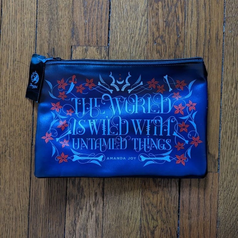 Fairyloot pencil case. Inspired by A River of Royal Blood
