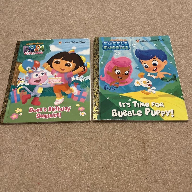 It’s Time for Bubble Puppy and Dora’s Birthdah Surprise