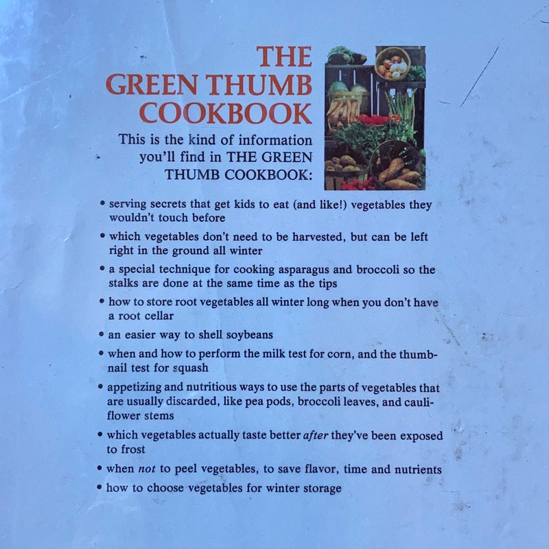 The Green Thumb Cookbook 