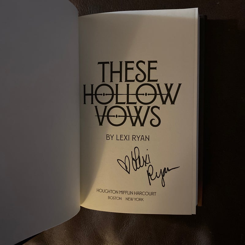 These Hollow Vows