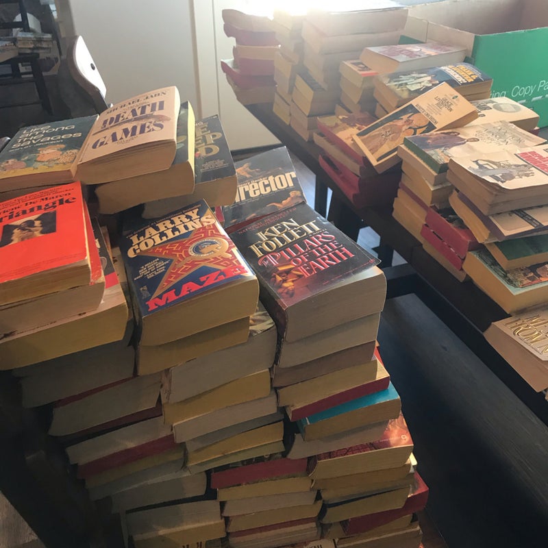 50 Paperback Books 