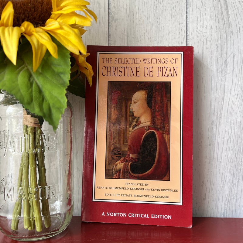 Selected Writings of Christine de Pizan