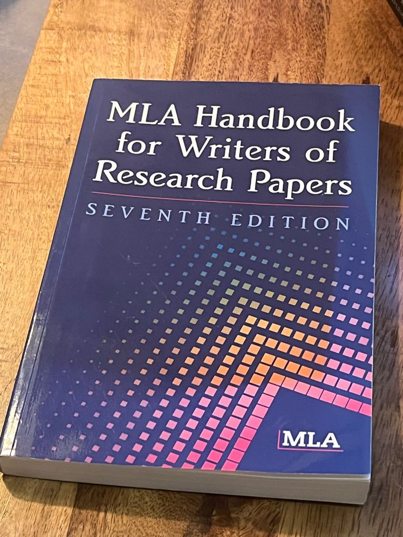 MLA Handbook for Writers of Research Papers