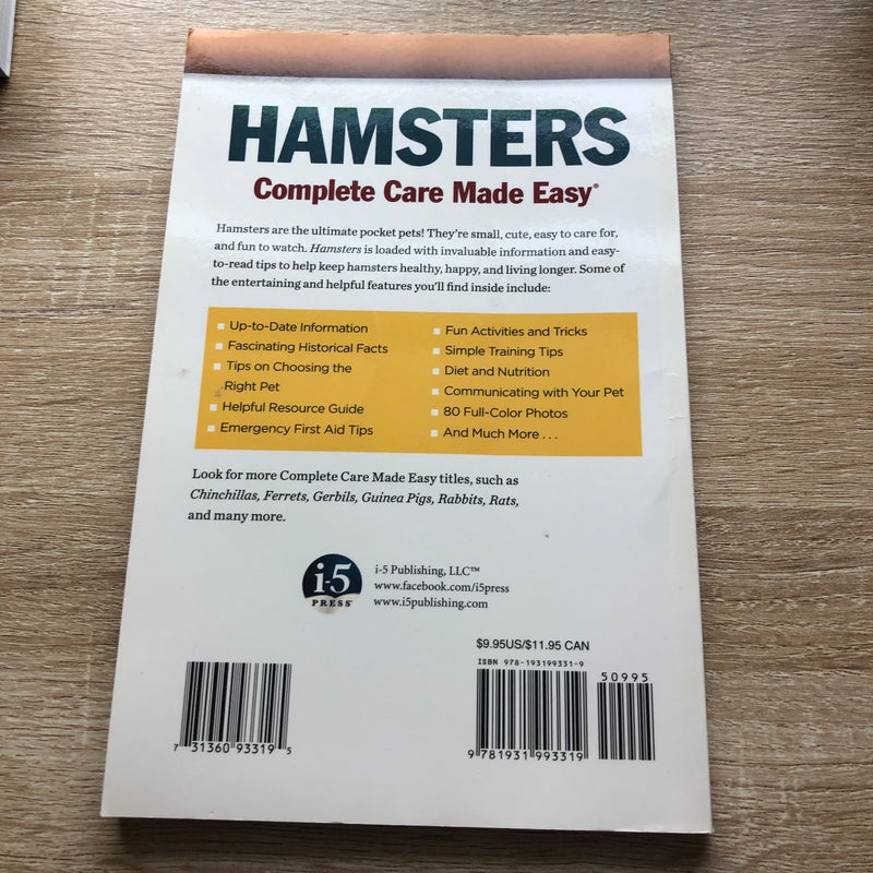 Complete Care Made Easy, Hamsters