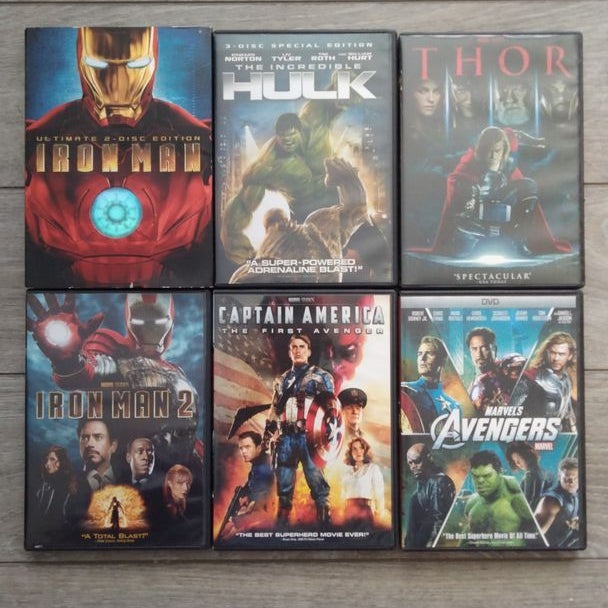 iron man 1 dvd