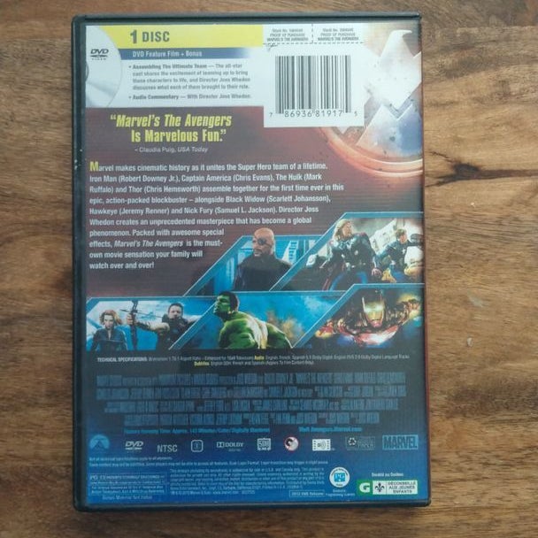 MCU - Phase 1 DVD set