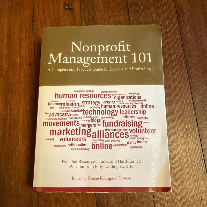 Nonprofit Management 101