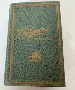 Vintage Whitman's Chocolates Library Package Book Box, Green & Gold Used