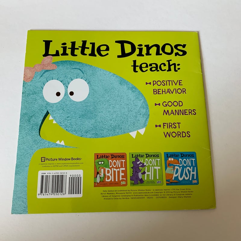 Little Dinos Don’t Yell 