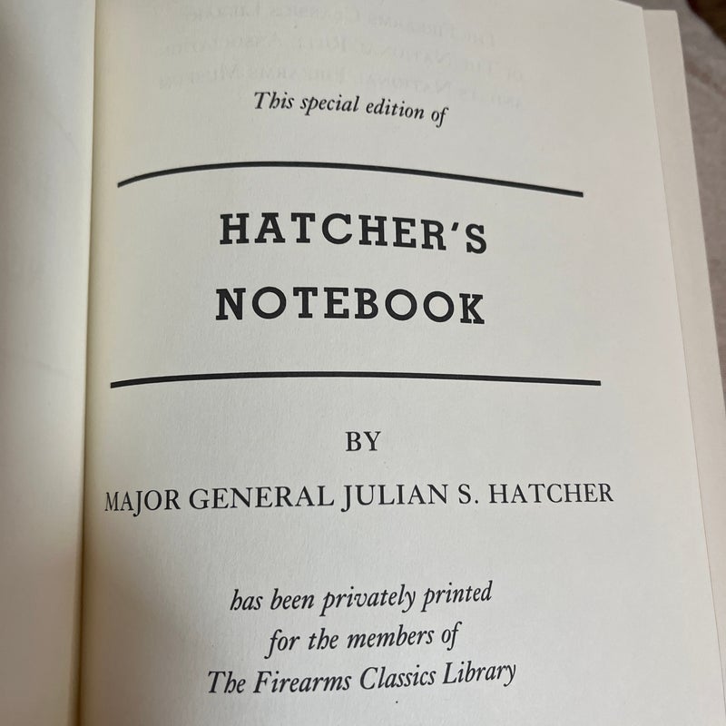 Hatcher’s Notebook 