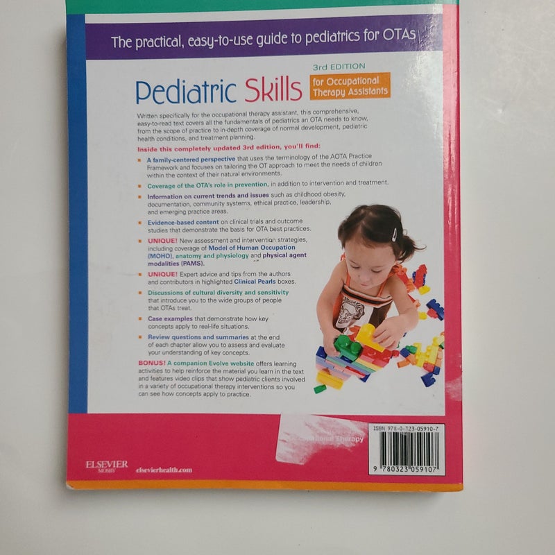 Pediatric Skills for Occupational Therapy Assistants