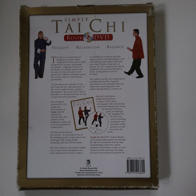 Simply Tai Chi Book and DVD