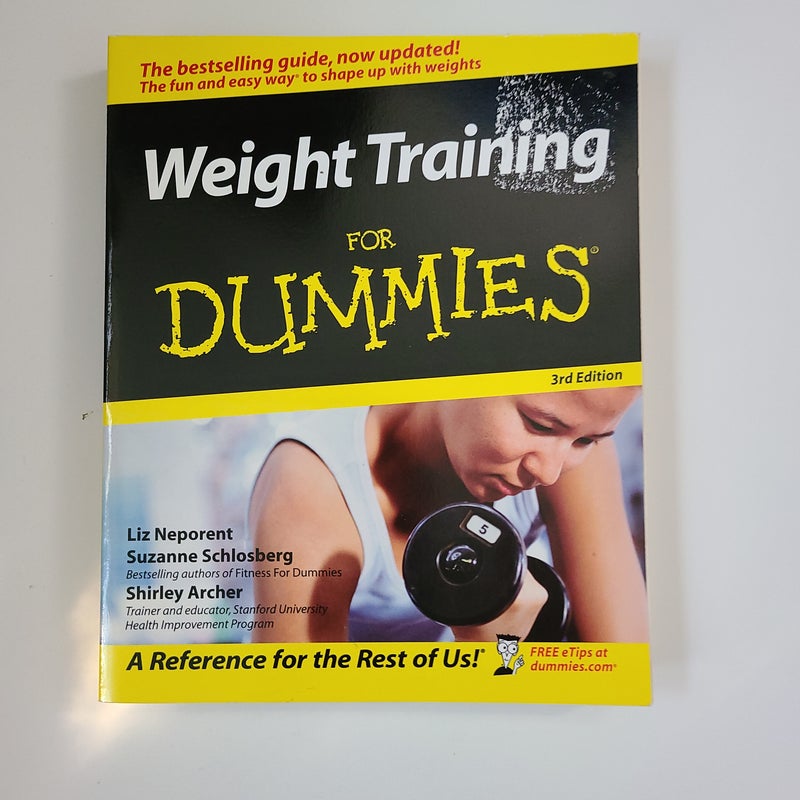 Weight Train for Dummies 3rd Edition