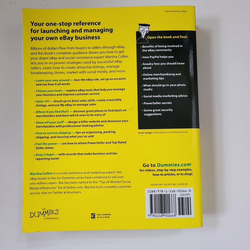eBay Business All-in-One for Dummies®