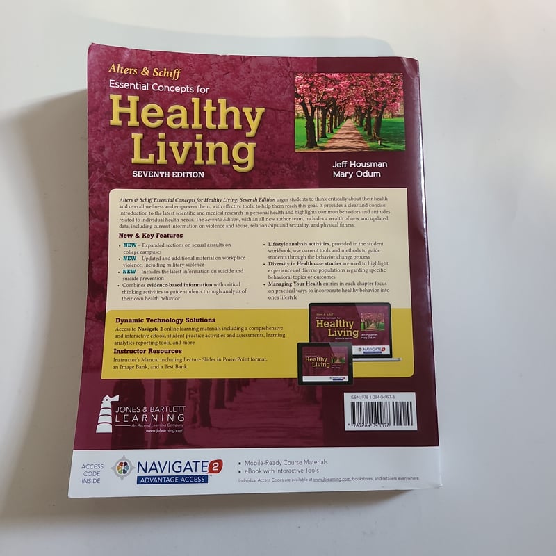 Alters and Schiff Essential Concepts for Healthy Living by Jeff Housman, Paperback | Pangobooks
