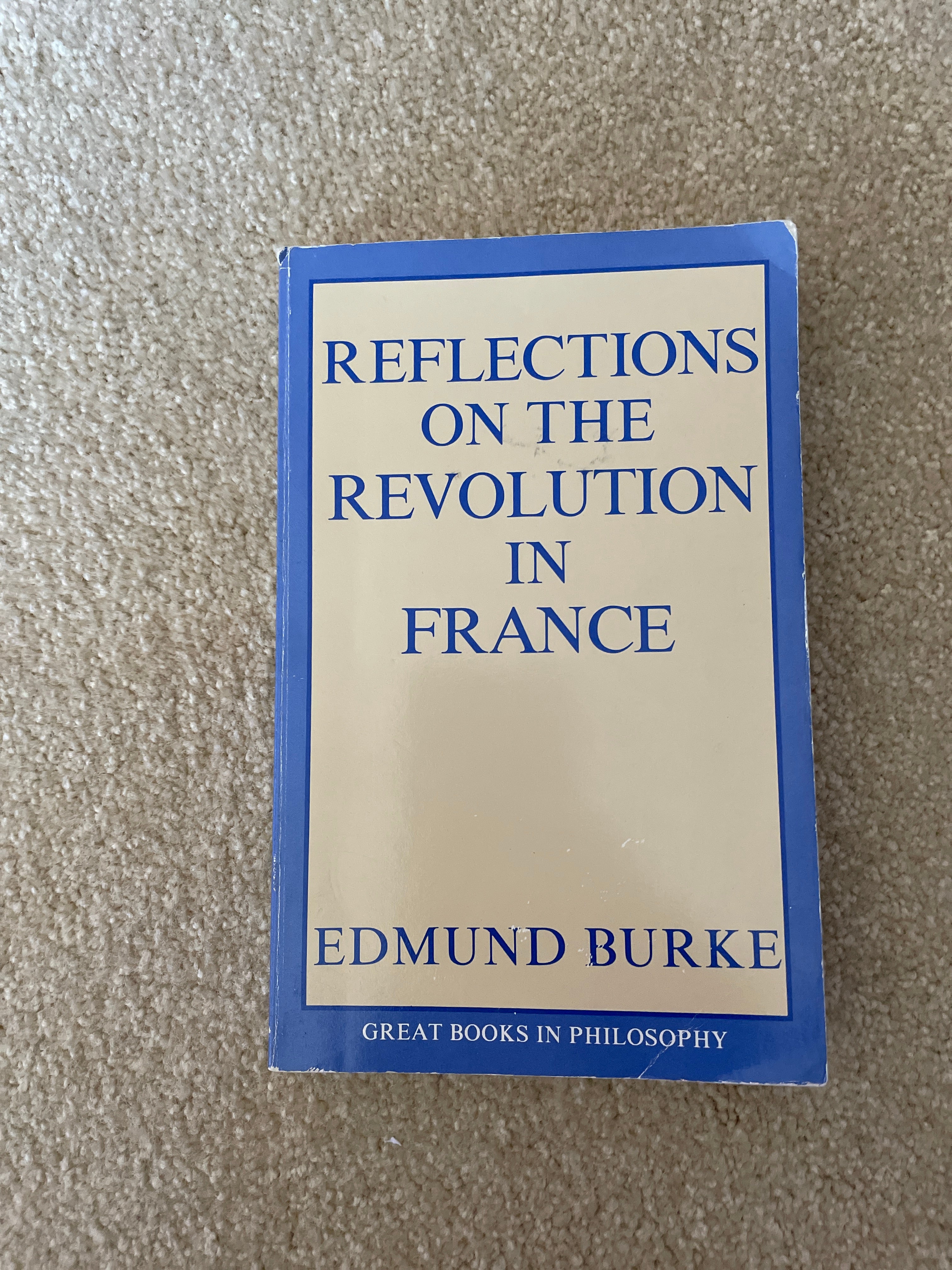 Reflections on the Revolution in France