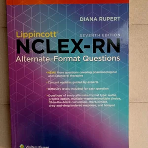 Lippincott NCLEX-RN Alternate-Format Questions