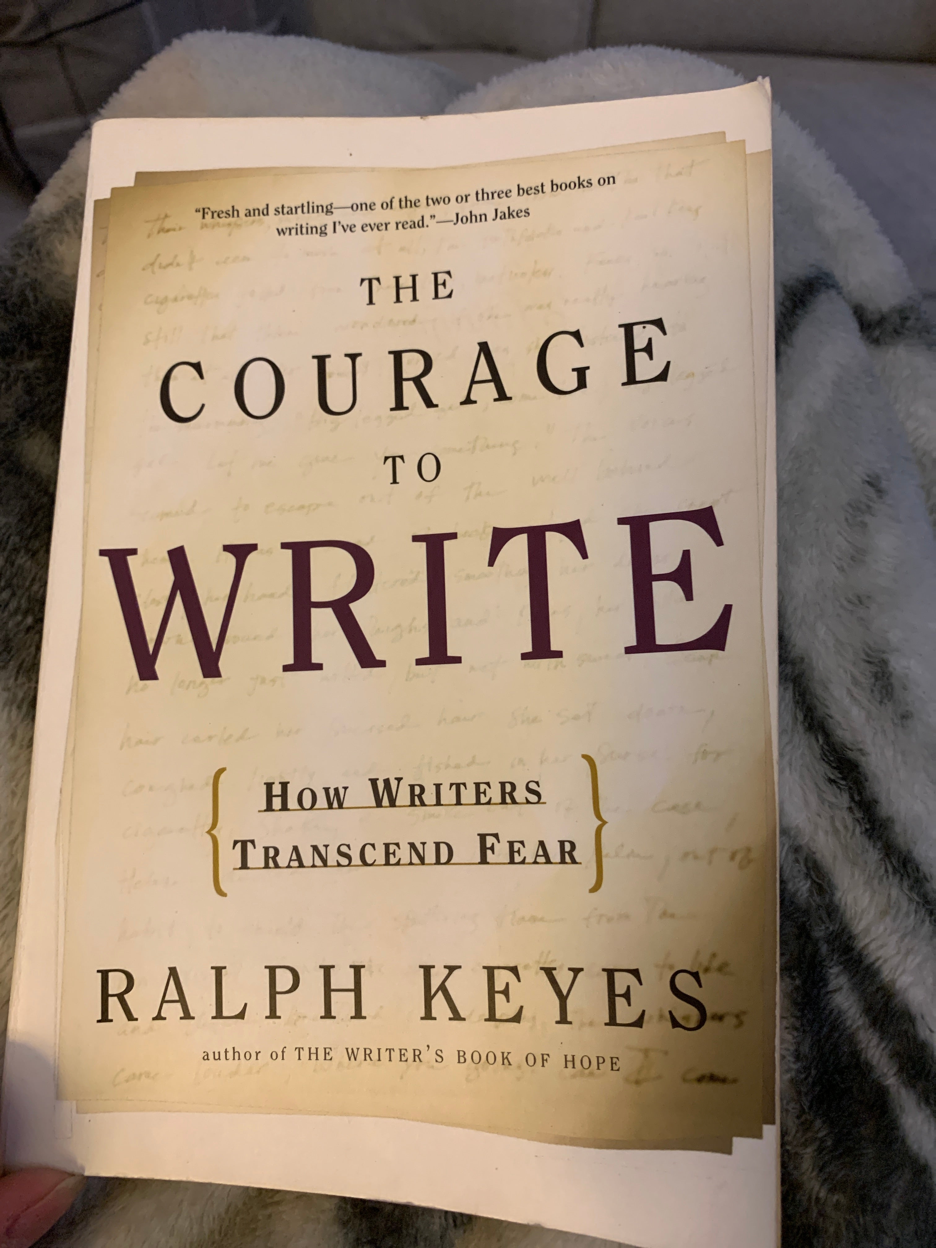 The Courage to Write