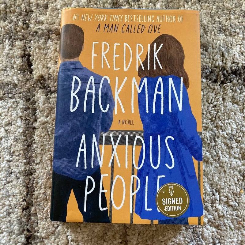 Signed Copy of “Anxious People”