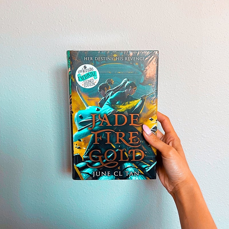 **AUTOGRAPHED** Jade Fire Gold