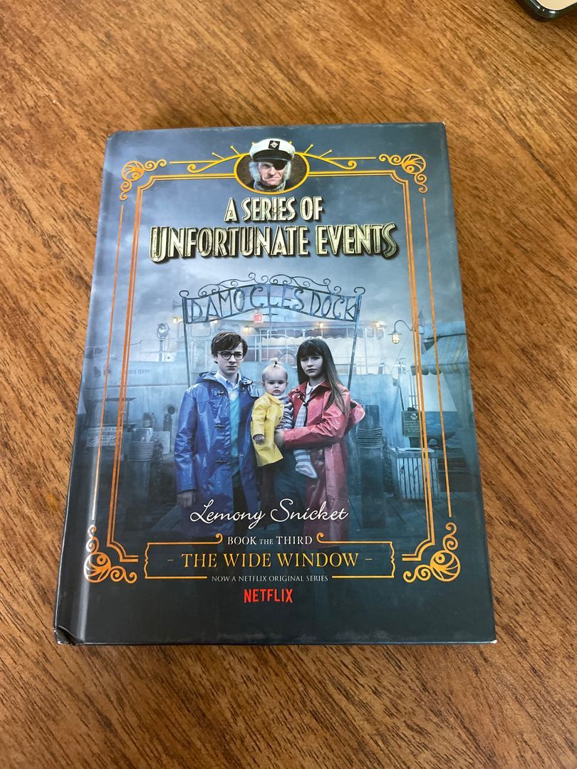 A Series of Unfortunate Events #3: the Wide Window Netflix Tie-In