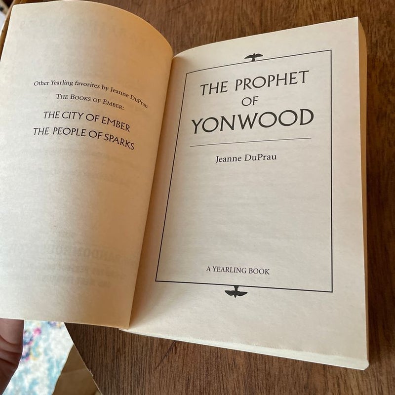 The Prophet of Yonwood- Book of Ember 3