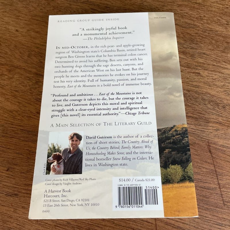 East of the Mountains