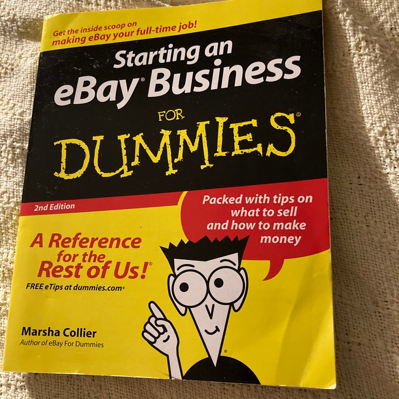 Starting an eBay Business for Dummies