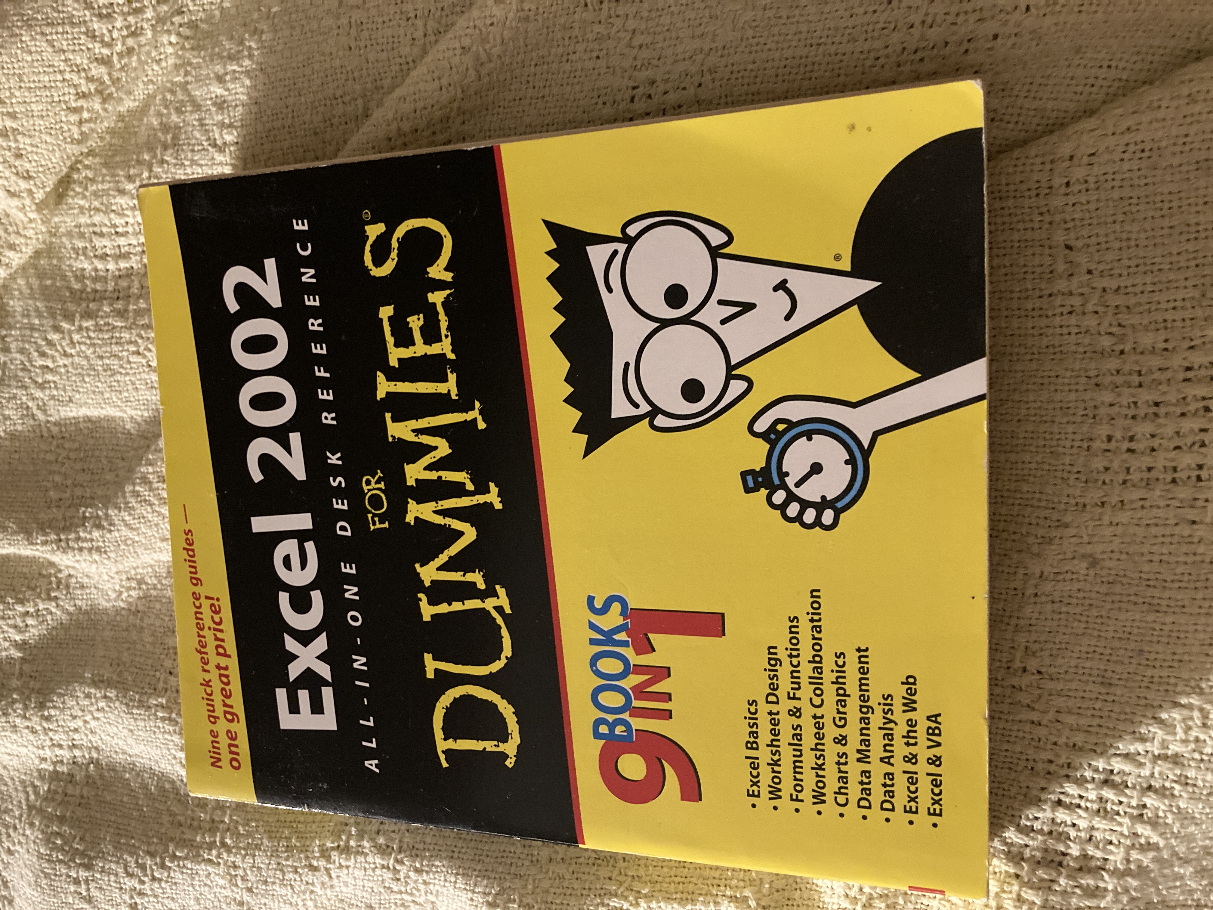 Excel 2002 All-in-One Desk Reference for Dummies®
