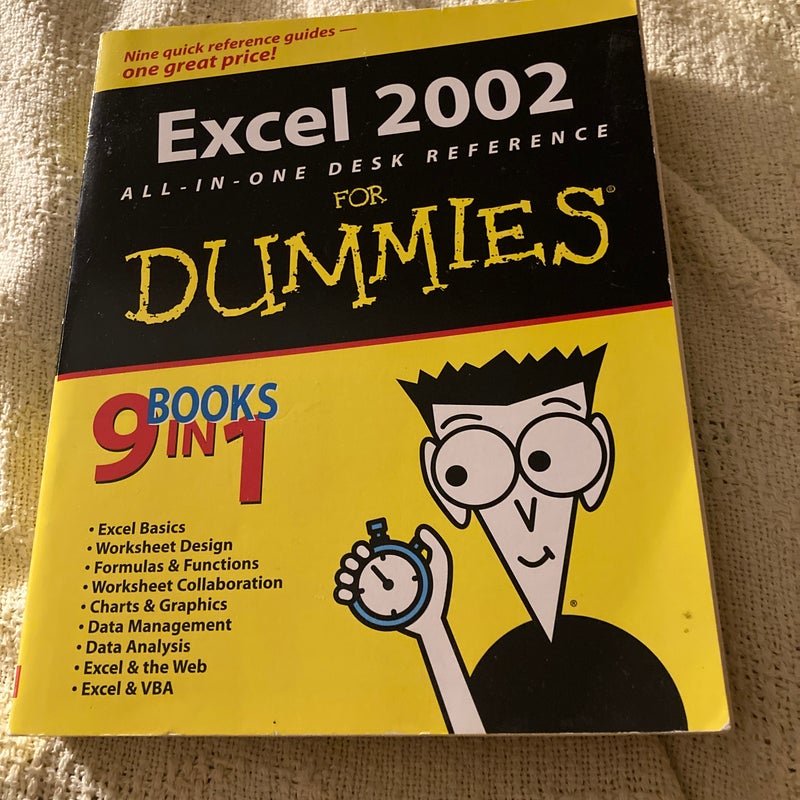 Excel 2002 All-in-One Desk Reference for Dummies®