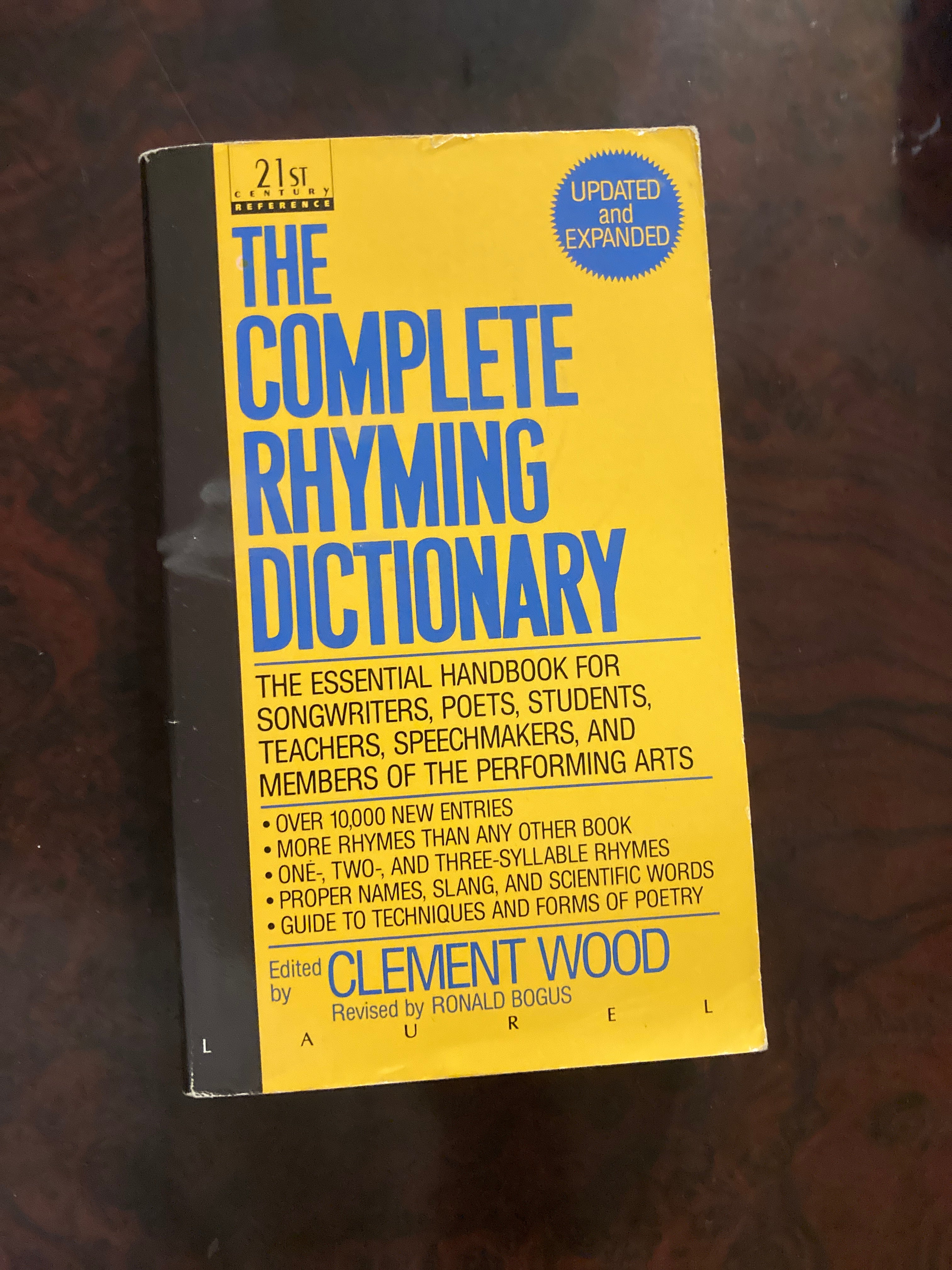 The Complete Rhyming Dictionary