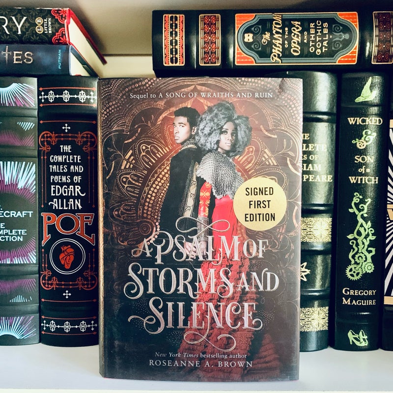 A Psalm of Storms and Silence (Signed Edition)