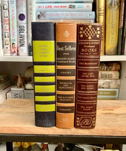 Vintage Book Set: Reader’s Digest Condensed Books
