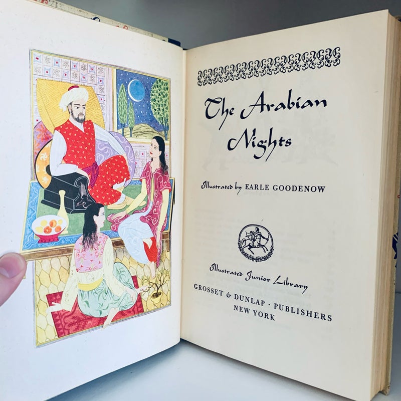 The Arabian Nights - Illustrated Vintage Edition
