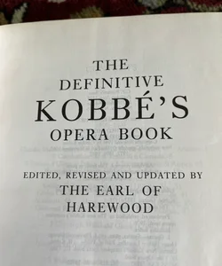 Kobbé’s Opera  Book