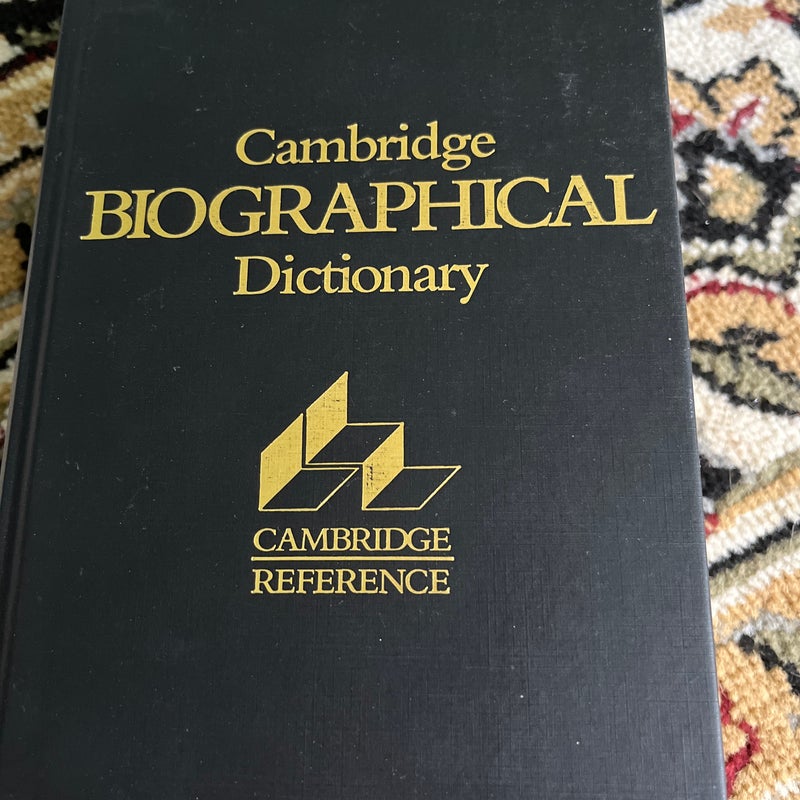 Cambridge Biographical Dictionary 