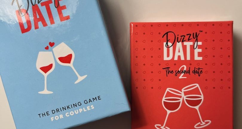 Dizzy Date - Adult Drinking Game for Couples. Perfect Valentine's