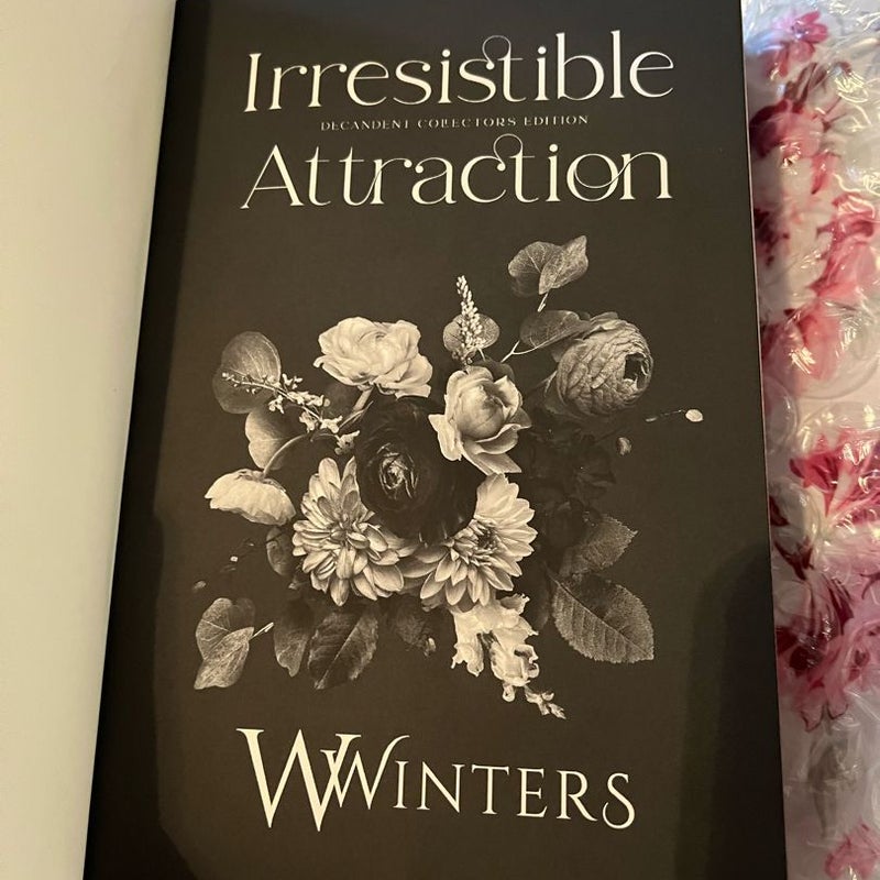 Signed Irresistible Attraction DECADENT COLLECTORS EDITION!! 3 books in 1! Open to offers- dm
