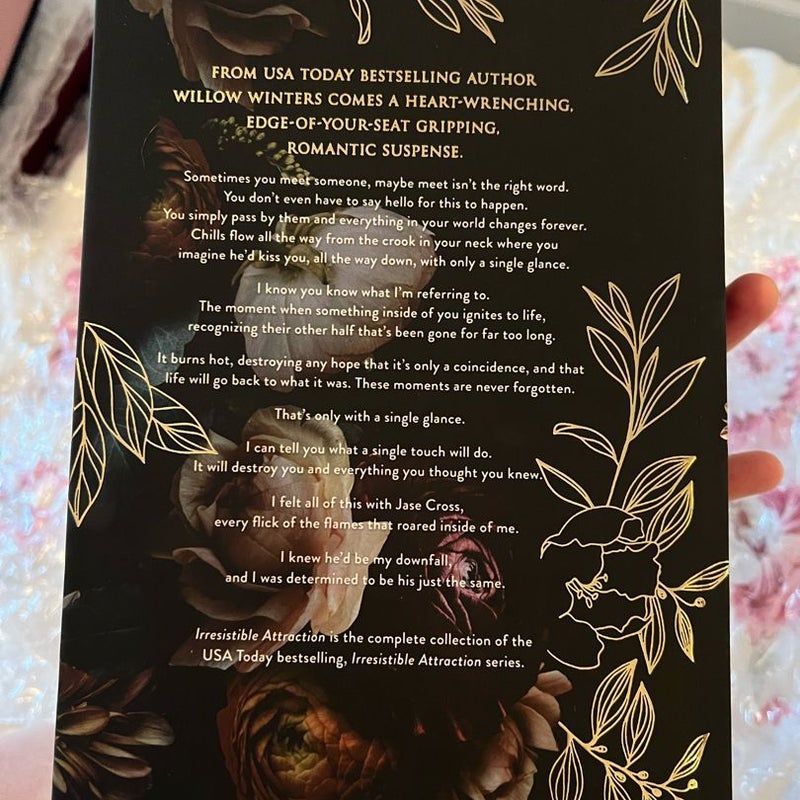 Signed Irresistible Attraction DECADENT COLLECTORS EDITION!! 3 books in 1! Open to offers- dm