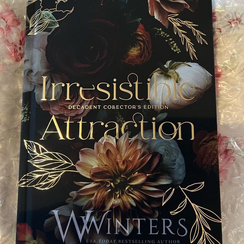 Signed Irresistible Attraction DECADENT COLLECTORS EDITION!! 3 books in 1! Open to offers- dm