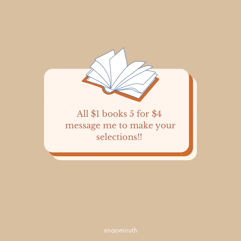 $1 books 5 for $4 !!! by various, Paperback | Pangobooks