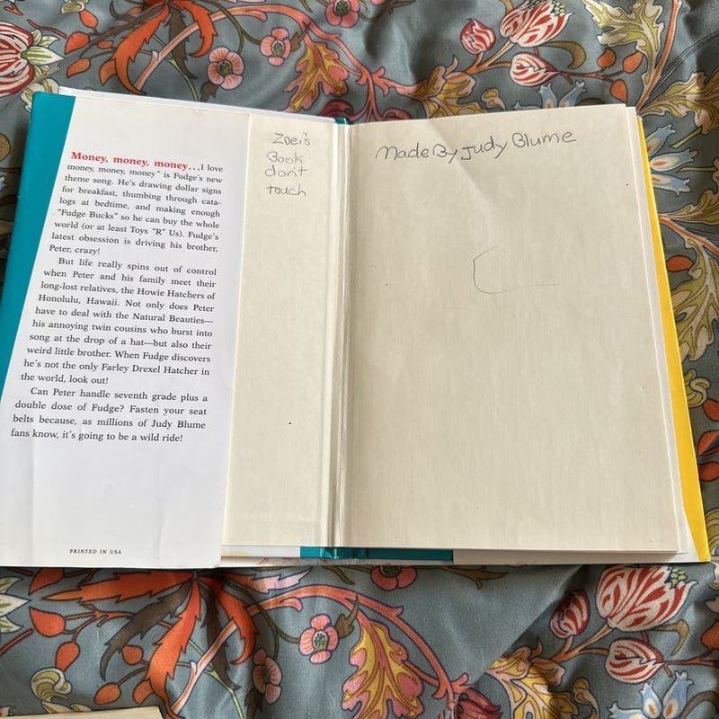 Double Fudge by Judy Bloom, Hardcover Pangobooks