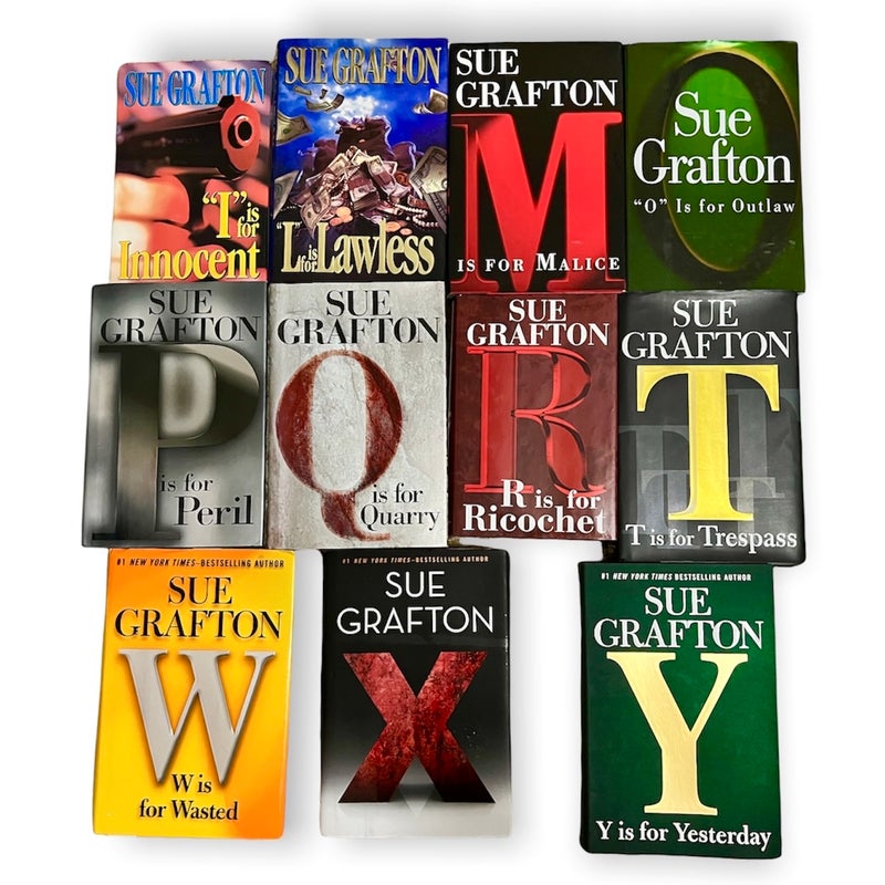 Sue Grafton Alphabet Myster Series