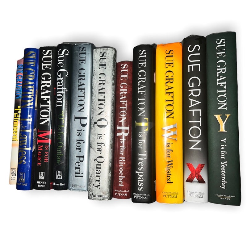 Sue Grafton Alphabet Myster Series
