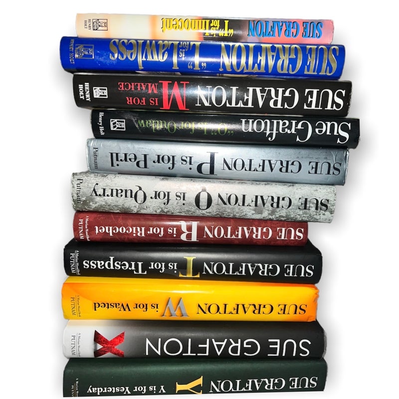 Sue Grafton Alphabet Myster Series