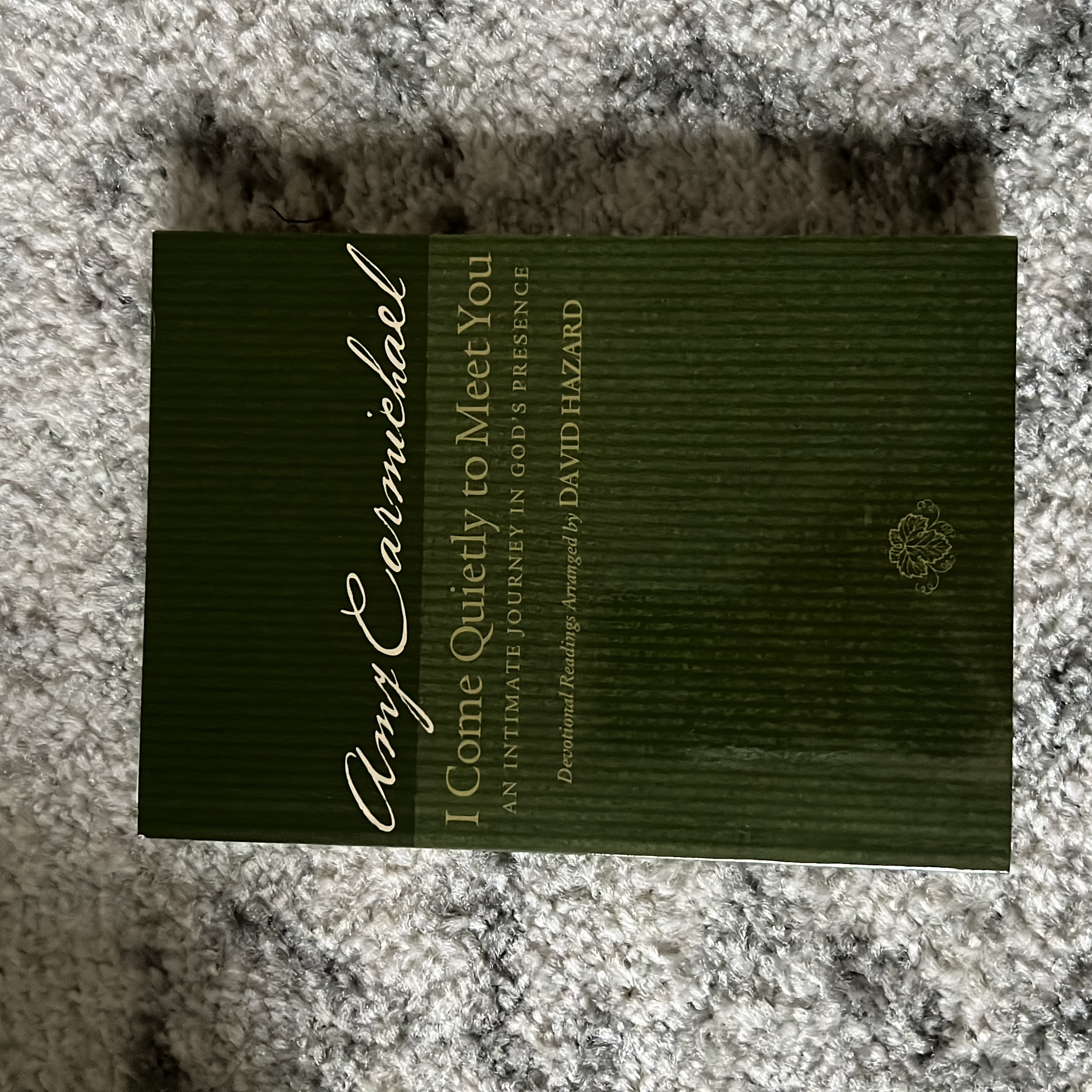 I Come Quietly to Meet You